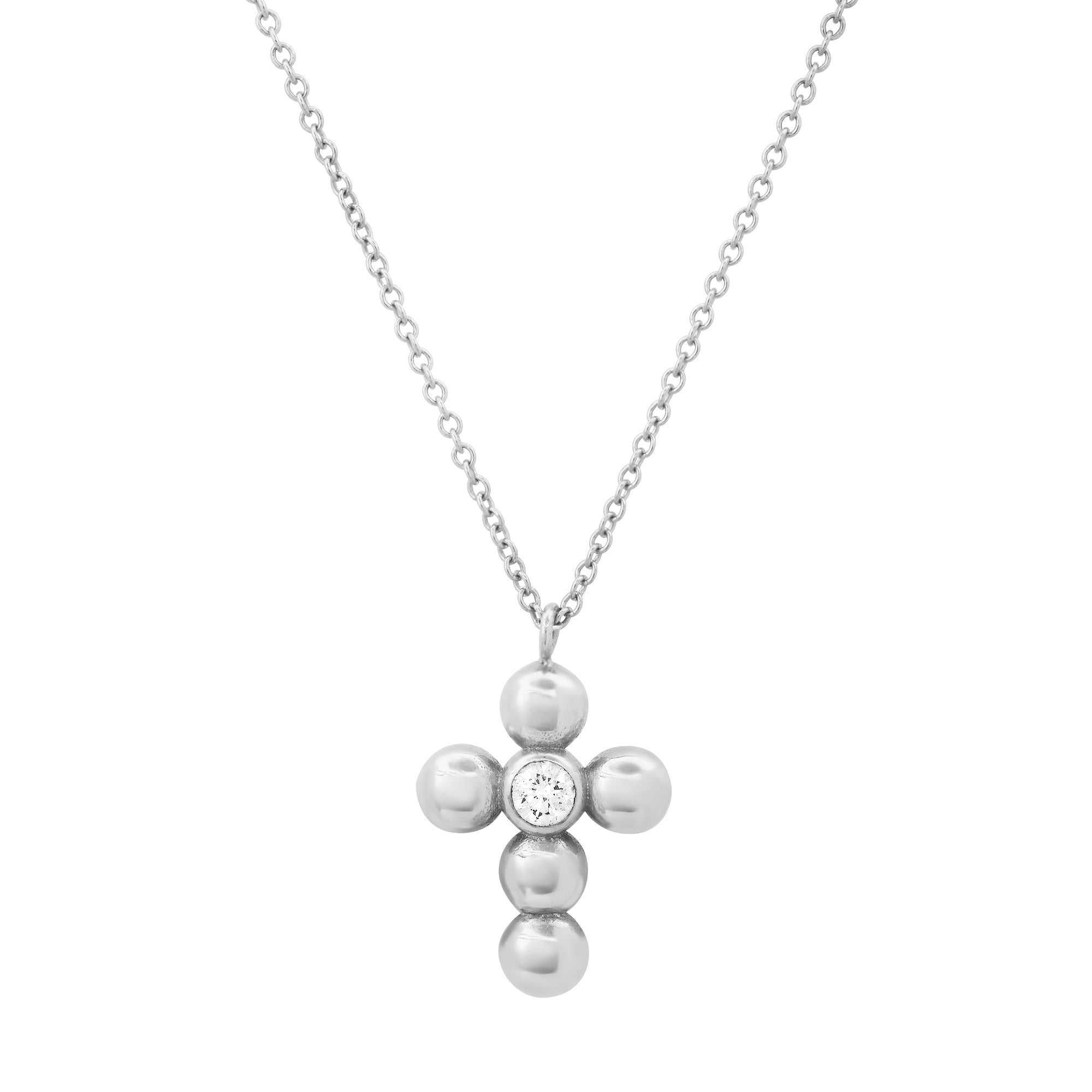 Children necklace gold, Gold Necklace for Kid Girl, Girls children necklace, Bubble Cross Necklace Big White Gold