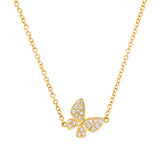 kids necklaces, cute kids necklaces, Necklace for girls gold, Necklace for kids gold 14k, Gold Necklace for Kid Girl, butterfly necklace gold big