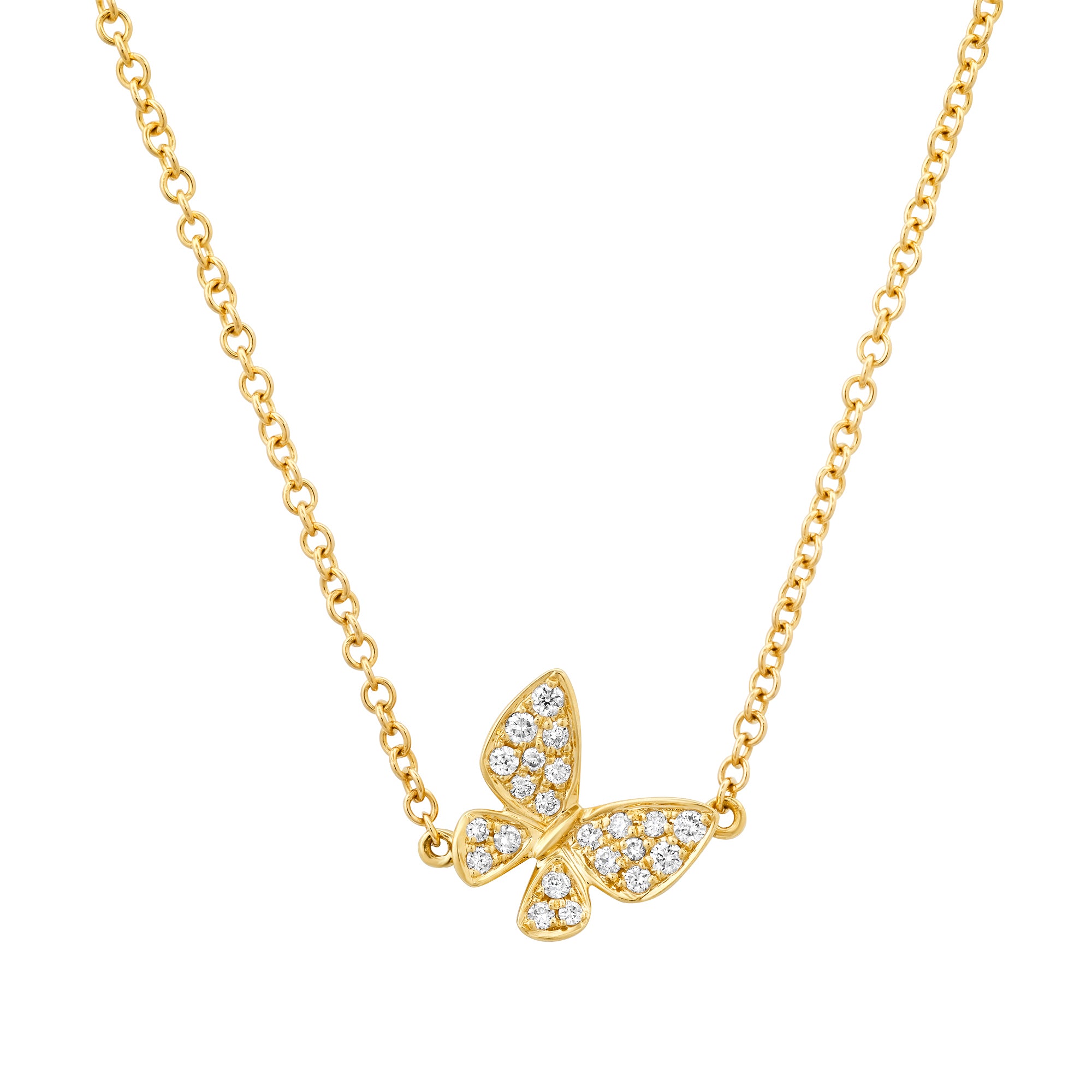 kids necklaces, cute kids necklaces, Necklace for girls gold, Necklace for kids gold 14k, Gold Necklace for Kid Girl, butterfly necklace gold big