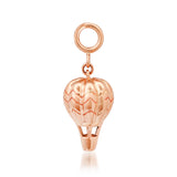 hot air balloon charm 14k, Hot air balloon charm 14k gold, hot air balloon pendant necklace, Hot air balloon pendant necklace diy, Hot Air Balloon Charm
