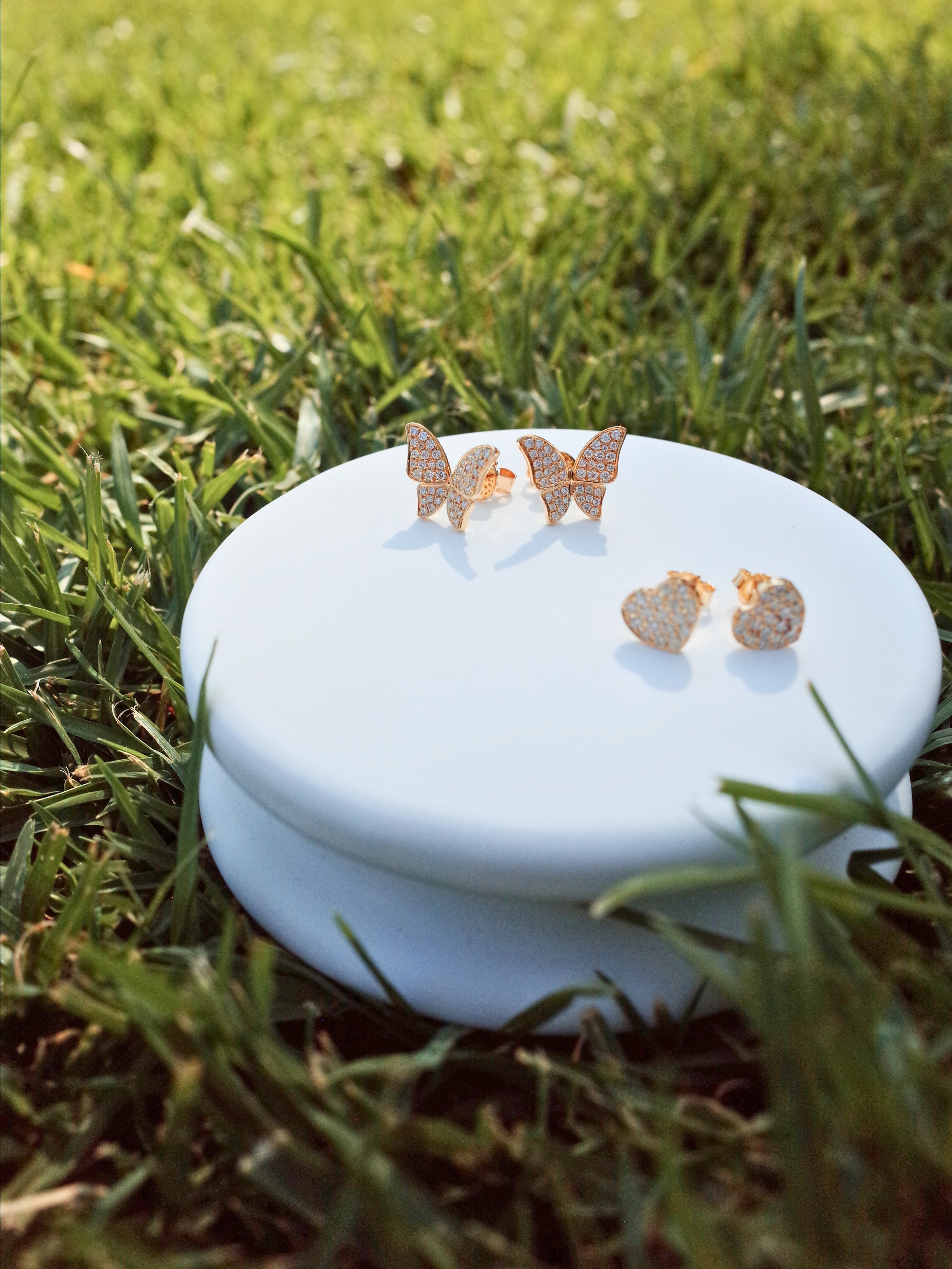 kids jewelry, diamond earrings, flower studs, kids earrings gold, Stud kids earrings gold, Baby Earrings Gold, Real Diamond Earrings for baby girl,fine jewelry for kids, children's jewelry Diamond Butterfly Studs,