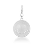 smiley charm pendant, smiley face charm pendant, Smiley face charm pendant gold, smiley face pandora charm, smiley face necklace, Kids pendant