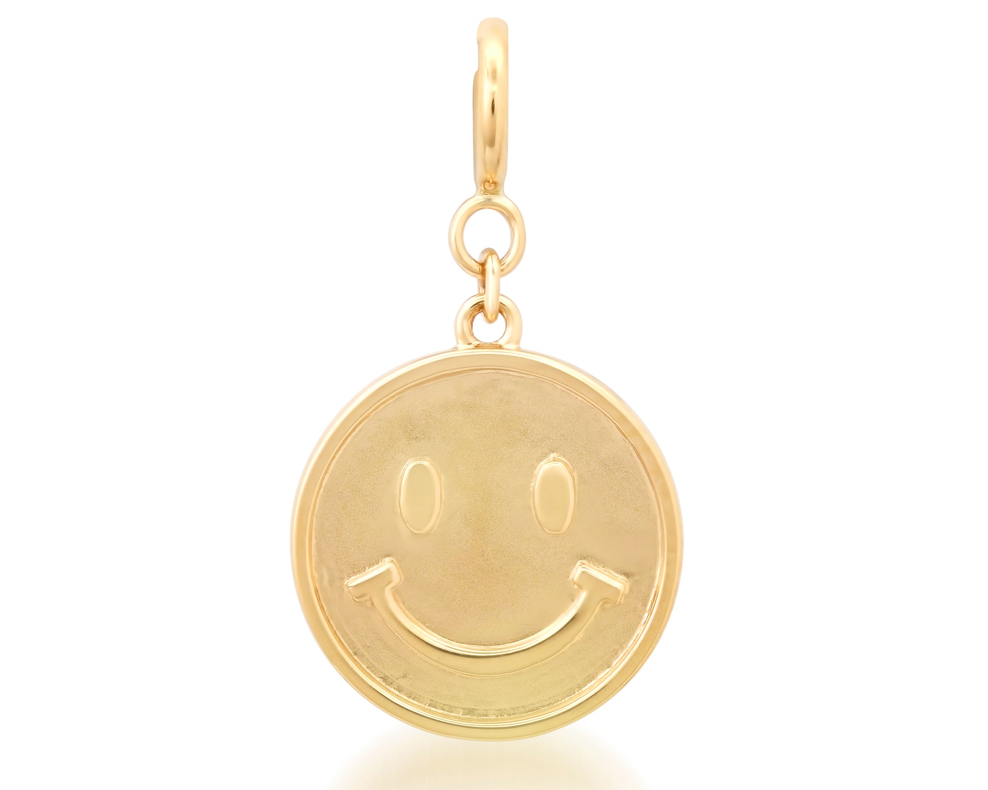 smiley charm pendant, smiley face charm pendant, Smiley face charm pendant gold, smiley face pandora charm, smiley face necklace, Kids pendant