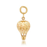 hot air balloon charm 14k, Hot air balloon charm 14k gold, hot air balloon pendant necklace, Hot air balloon pendant necklace diy, Hot Air Balloon Charm